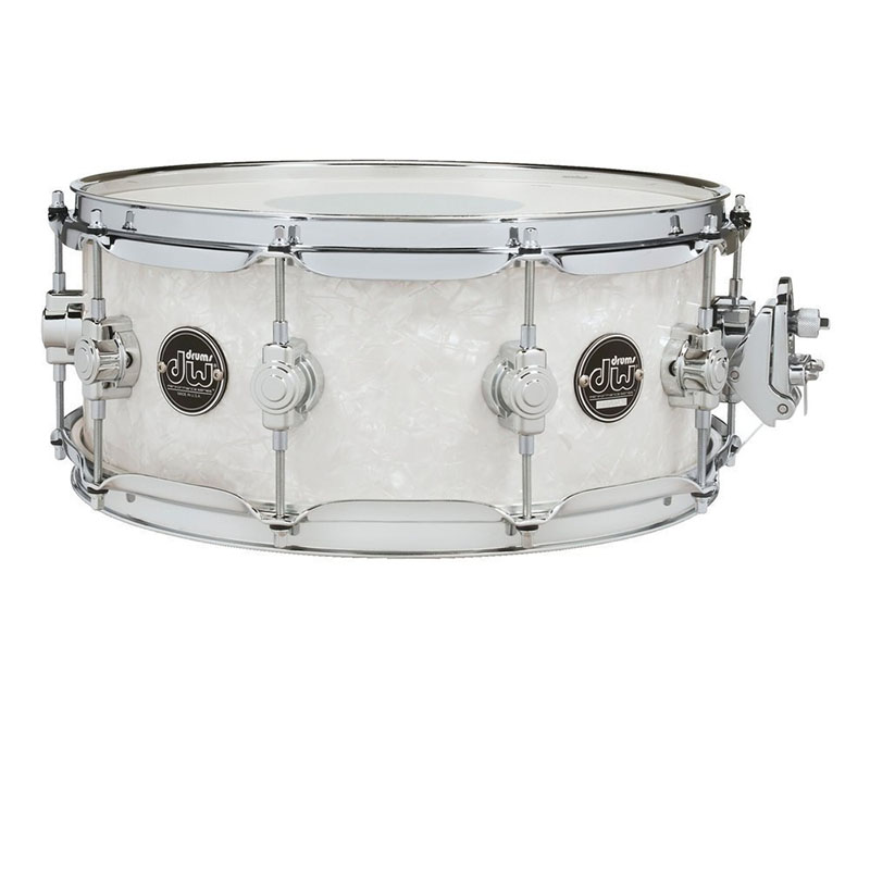 Caisse claire DW Performance Finish ply 14 x 5,5" - White marine