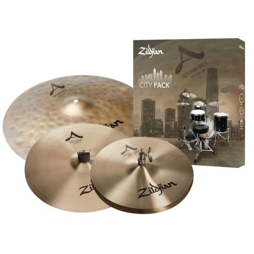 Pack cymbales Zildjian A City 12"-14"-16"