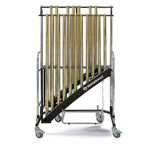 Jeu de cloches Bergerault Signature - 18 tubes dorés - Do5 à Fa6