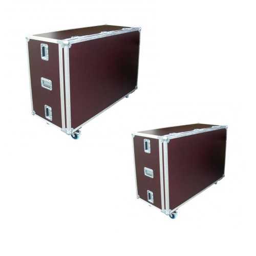 Jeu de 2 flight cases pour marimba 5 octaves