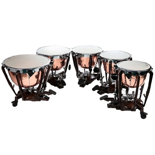 Timbales Bergerault Grand Symphonique fût cuivre profond martelé - Ø 26"