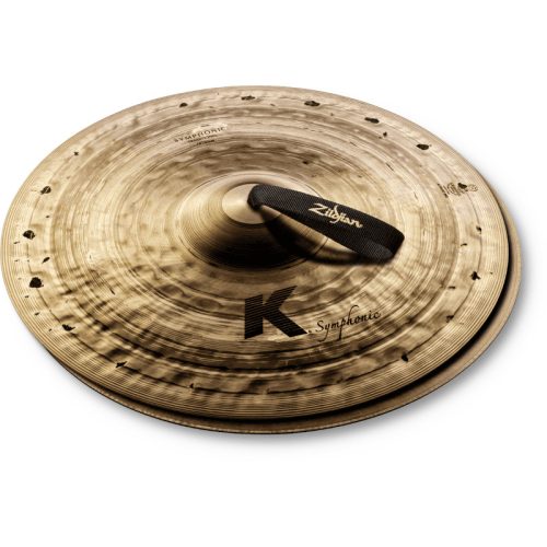 Paire de cymbales frappées Zildjian K Symphonic traditionnel Ø 18"