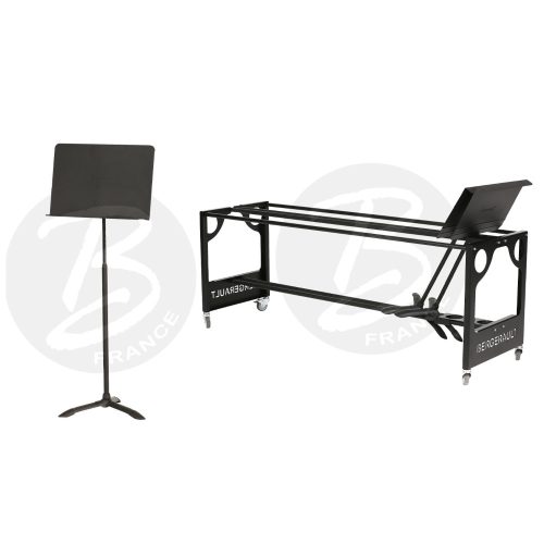 Lot de 20 pupitres BP1 + 1 chariot de stockage