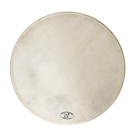 Peau naturelle montée sur cercle pour caisse claire Ø 14"