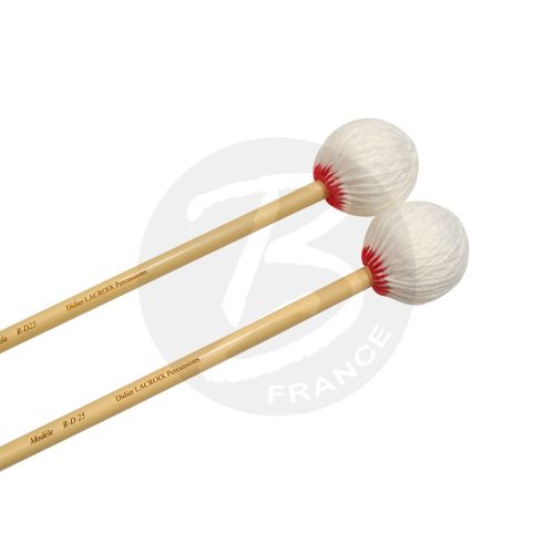 Baguettes de vibra / marimba "Renaud Detruit" Signature (la paire)