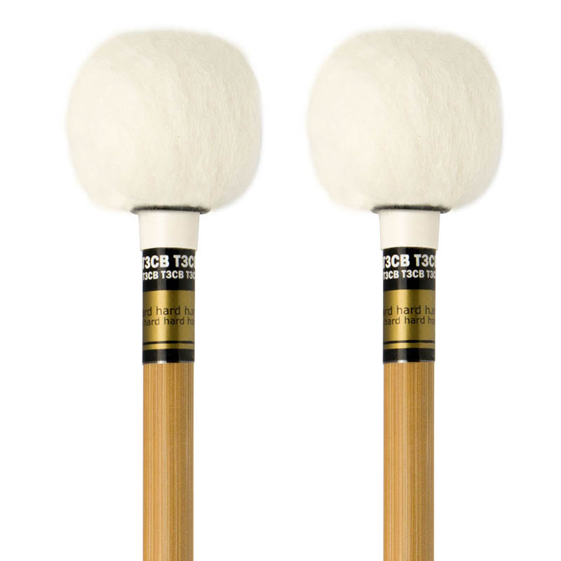 Baguettes de timbales inaki - tête ronde - medium bague noire