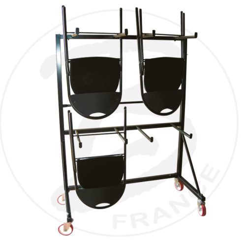 Chariot deux niveaux pour  30 chaises pliantes