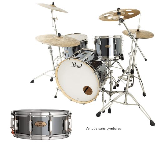 BATTERIE PEARL SESSION STUDIO SELECT JAZETTE 18" 4 FÜTS - BLACK MIRROR CHROME