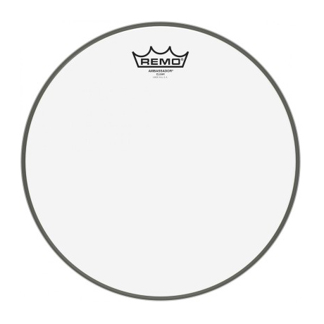Remo de tom Ambassador transparente Ø 14"