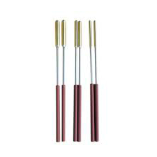 Battes de triangle Bergerault avec housse Obus laiton