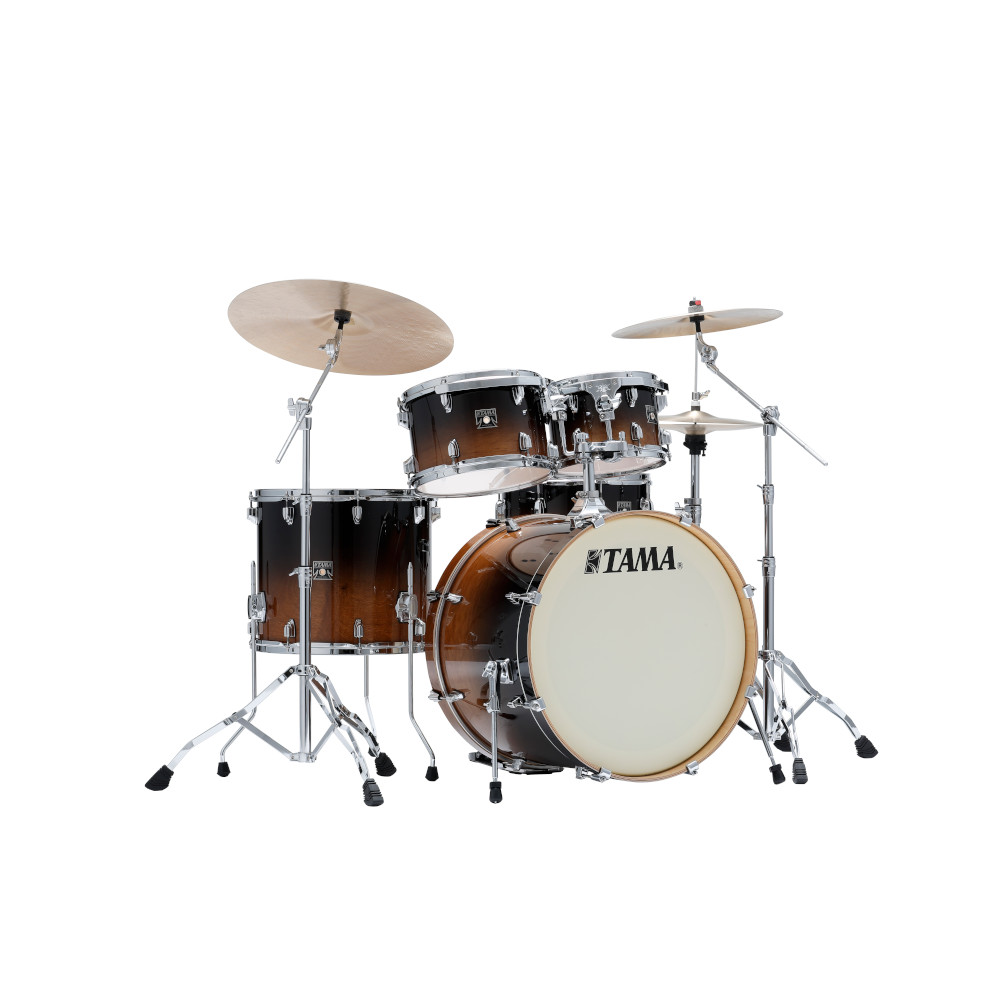 Batterie Tama Superstar Classic mapple 22" - 5 fûts - finition Coffe fade
