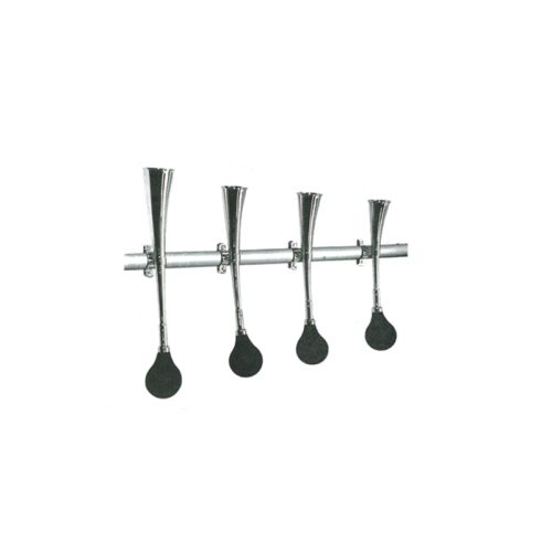 Jeu de 4 klaxons "Un américain à Paris"