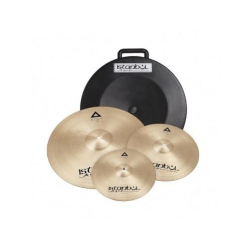 Pack cymbales Istanbul XIST Briallant 14"-16"-20" + Housse