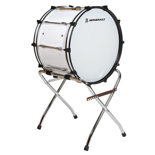 Stand en X pour grosse caisse de défilé