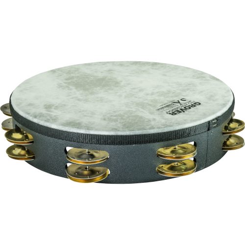 Tambourin Grover Série SX Ø 10" - Silver brass
